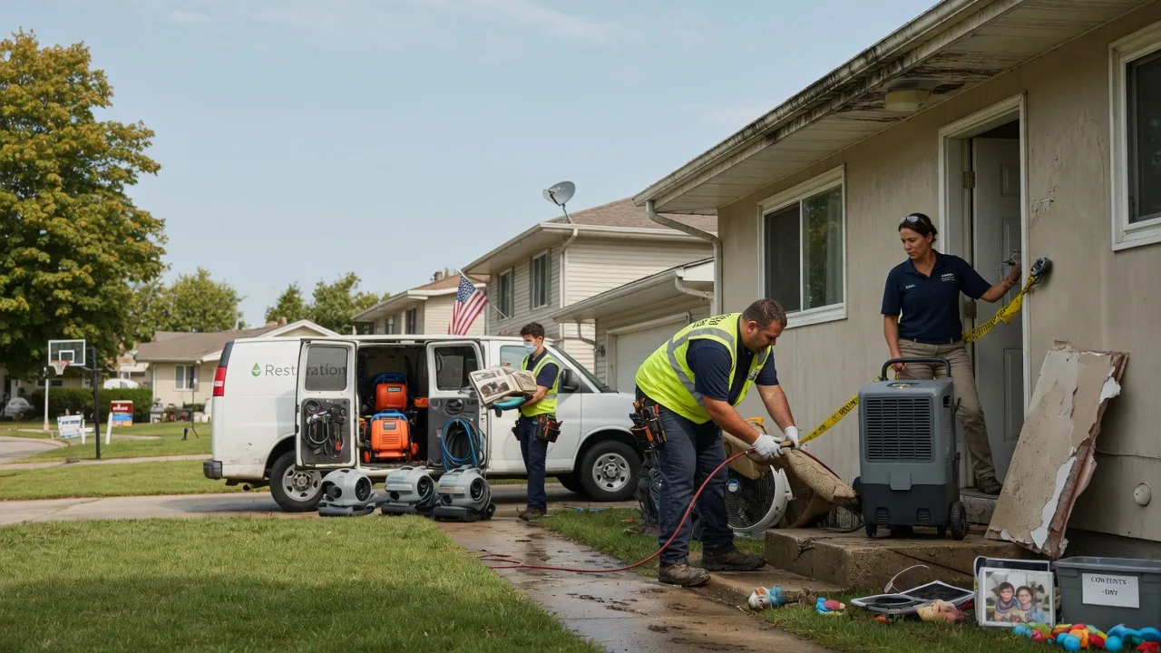 Water Damage Restoration in Van Lear, KY near me
